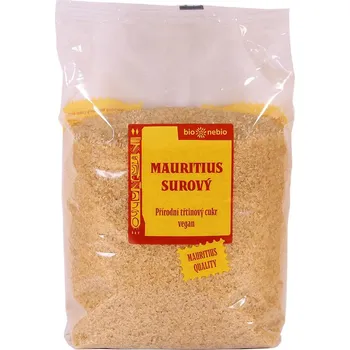 Cukr BioNebio Surový přírodní třtinový cukr 1 kg