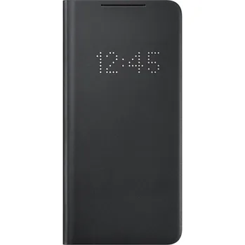 Pouzdro na mobilní telefon Samsung LED View Cover pro Samsung Galaxy S21+ černé