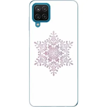 Pouzdro na mobilní telefon Odolné silikonové pouzdro iSaprio - Snow Flake - Samsung Galaxy A12