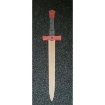 Dřevěná hračka Meč 50cm - červený