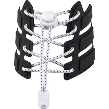 Tkaničky do bot Reflexní elastické tkaničky - bílé