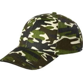 Kšiltovka ROLY Čepice Panel, s kontrastní linkou E7008-232 Maskáčová UNI