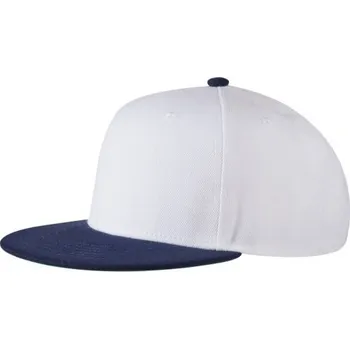 Kšiltovka coFEE Čepice Snap, šestipanelová s plochým kšiltem B2020-14wn UNI Bílá/navy