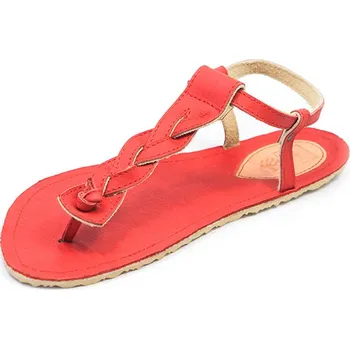 Dámské sandále Jenon leather Barefoot Sandály Lettilky I červené Velikost: 43