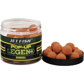 Boilies Jet Fish Legend Pop Up Biokrill - 40 g 12 mm