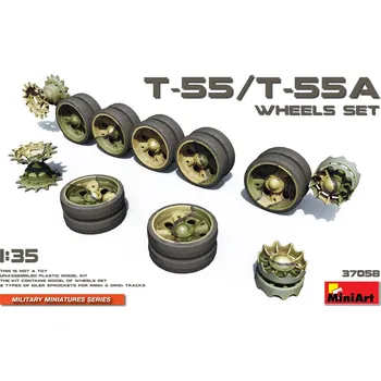 Plastikový model 1:35 T-55/T-55A Wheels Set