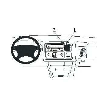 Brodit ProClip montážní konzole na palubní desku pro Chevrolet Silverado 03-06, 853233