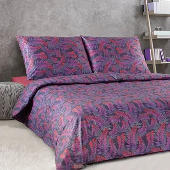 Povlečení VEBA Povlečení Geon kapradina 70x90 + 140x200 cm