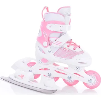Kolečkové brusle Brusle Tempish Orin Girl Duo Pink Velikost: 30 - 33