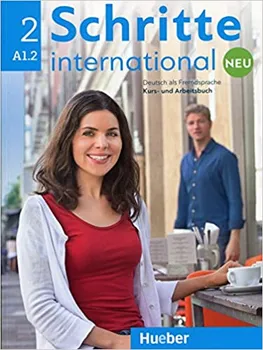 Německý jazyk Schritte international Neu 2: Kursbuch + Arbeitsbuch + Glossar - Hueber (2017, brožovaná)