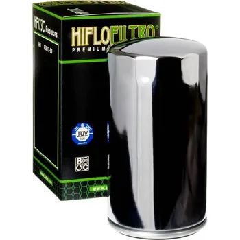 Filtr pro motocykl HIFLOFILTRO HIFLO olejový filtr HF173C chrome