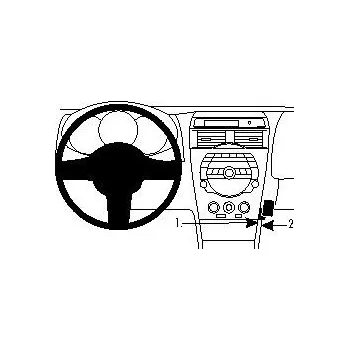 Brodit ProClip montážní konzole na palubní desku pro Mazda RX-8 09-12, 854306