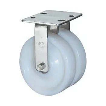 Pojezdové kolečko Nerezové polyamidové dvojité pojezdové kolo K110.A90.151