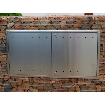 Revizní dvířka Dvířka na plyn 120x60 cm NEREZ dvoukřídlá