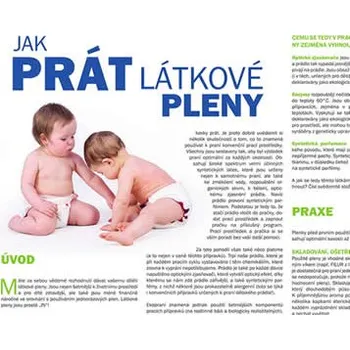Prací gel Tierra Verde Návod Jak prát látkové pleny