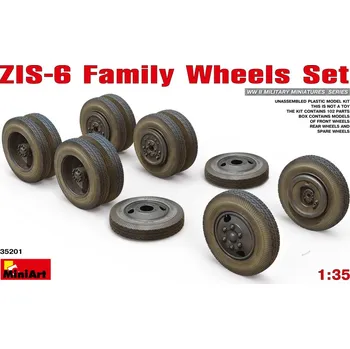 Plastikový model 1:35 ZIS-6 Family Wheels Set