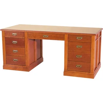 Psací stůl Stůl psací dvoukontejnerový 02x512, třešeň