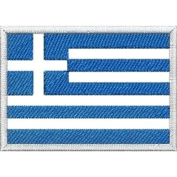 Nášivka Pelisport Nášivka Řecká vlajka 6 x 4 cm