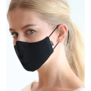 Tejpovací páska Bloch,Rouška - antibakteriální strečová pro dospělé A004A, černá jedna velikost