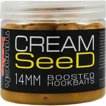 Boilies Munch Baits dipované boilies Cream Seed Průměr: 18 mm