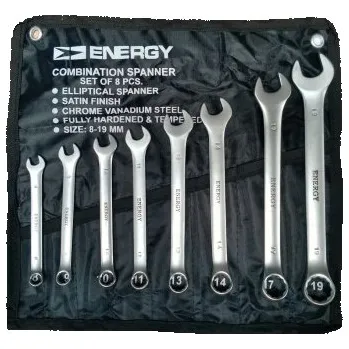 Nářadí pro automobil 8 Dílná sada očkoplochých klíčů ENERGY
