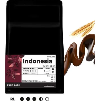 Káva BUNA CAFÉ Indonesia, RL50, 250g