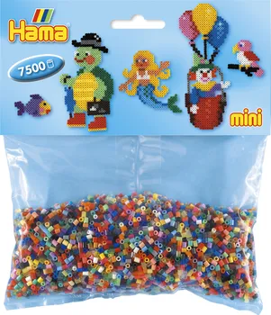 Dětské navlékací korálky Hama Mini Zažehlovací korálky 7500 ks