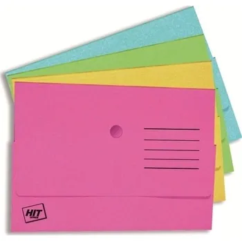 Kancelář Odkládací kapsa A4 Classic, žlutá