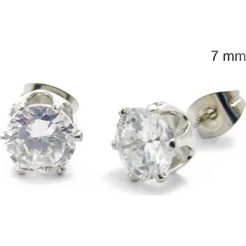 Náušnice Zlatnictví Helios Zirkonové náušnice ch.ocel