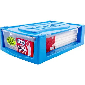 Bonbon Ovocný pendrek XL - 23 g (70 ks) BÍLÝ JAHODOVÝ (Cena za balení 70 ks / bílý pendrek / king regal / rellenitos / jahoda - pudrovaný)