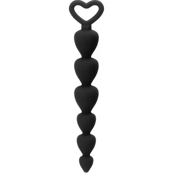 ANÁLNĚ-VAGINÁLNÍ SONDA PLNÉ KORÁLKY LÁSKY - 77058563