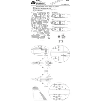 Plastikový model New Ware 1/48 Mask Su-30MK EXPERT (KITTYH 80169)