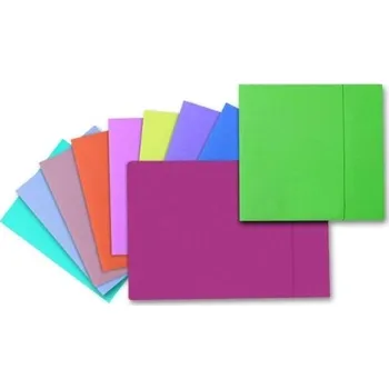 Mapa odkládací A4 251, jednoklopá, Classic, fialová