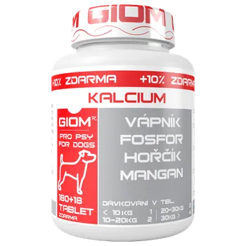 GIOM Kalcium pro psy tablety, 180 tbl.