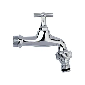 Zahradní ventil sedlový, 1/2" chrom