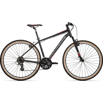 Rock Machine Crossride 100 29" Mat Black/Dark Grey/Brick Red 2022