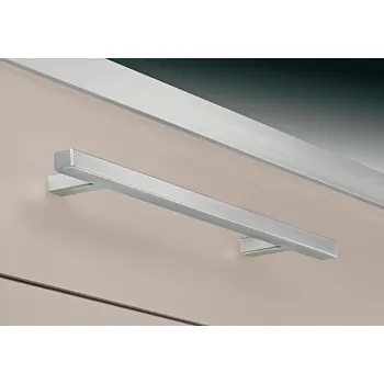 Nábytkové kování Nerezová ocelová úchytka hranatá délka 400 mm