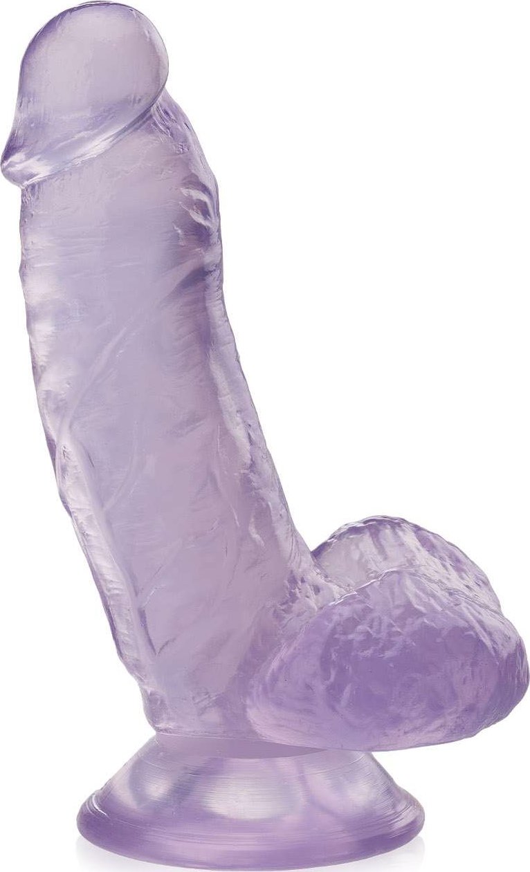 REALISTICKÉ DILDO NA PŘÍSAVCE LÁKAVÝ PENIS S VARLATY - 76443475