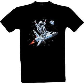 Pánská móda Tričko s potiskem Rakeťák pánské