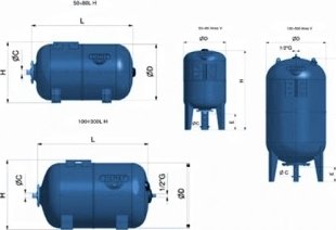 Tlaková nádoba ZILMET ULTRA-PRO 80 V 1100008004