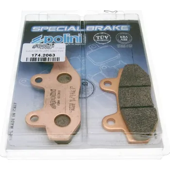 Auto-moto Brzdové destičky Polini sintr, Keeway, Kymco, Peugeot, TGB 174.2063
