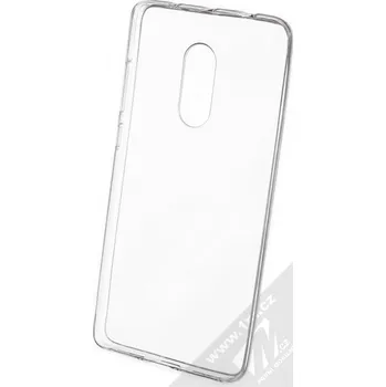 Pouzdro na mobilní telefon 1Mcz TPU ochranný kryt pro Xiaomi Redmi Note 4 (Global Version) průhledná (transparent)