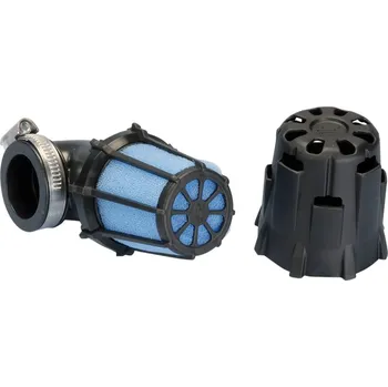 Filtr pro motocykl Vzduchový filtr Polini small air box 37mm 90° černá 203.0096