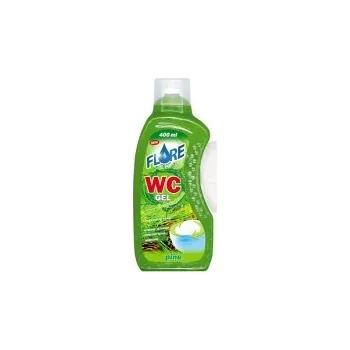 WC čistič FLORE WC GEL 400ml PINE gel do košíčků toalet
