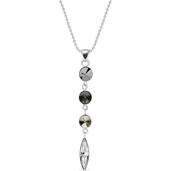 Náhrdelník Náhrdelník se Swarovski Elements Willow N112234200HC Hematite