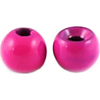 Tungstenové kuličky Knapek Hooks COLOR Regular Fluo růžová 2,0 mm, 10 pcs