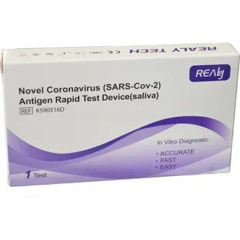 Dezinfekce Antigenní test na koronavirus ze slin Novel 5 ks (Certifikovaný rychlotest na přítomnost koronaviru SARS-CoV-2)