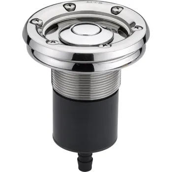 Vágner Pool Pneumatické tlačítko v nerez základním prvku s přírubou