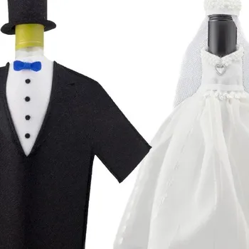 Gadget Oblek na lahev vína - novomanželé