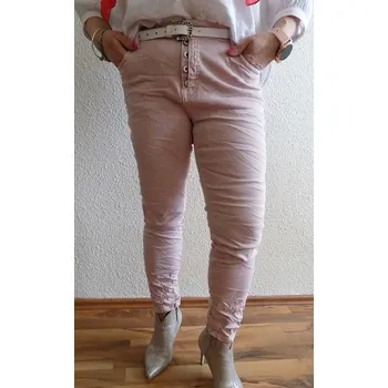 Dámské džíny Dámské rifle New play růžové